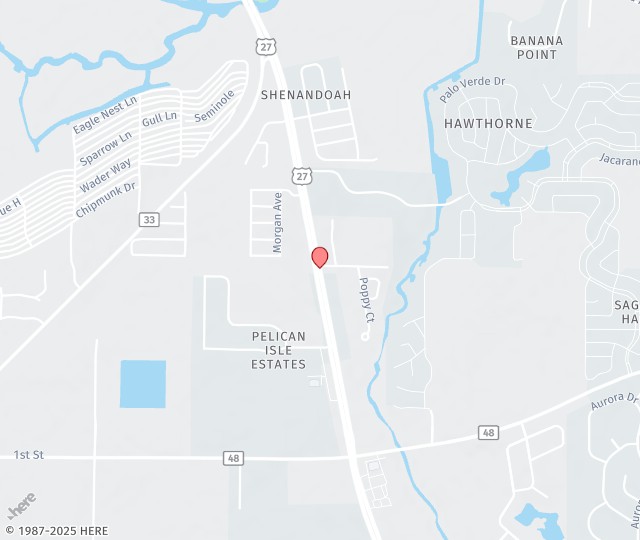 Location Map: 27950 US-27 Leesburg, FL 34748