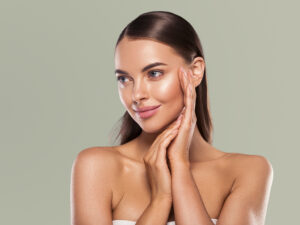 Woman with fresh, glowing skin from BOTOX and skincare combos in Leesburg, FL